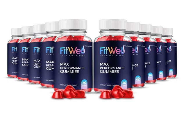 FitWell bottles arranged in a lineup